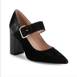 Tommy Hilfiger Ventura Suede Block Heel Mary Jane